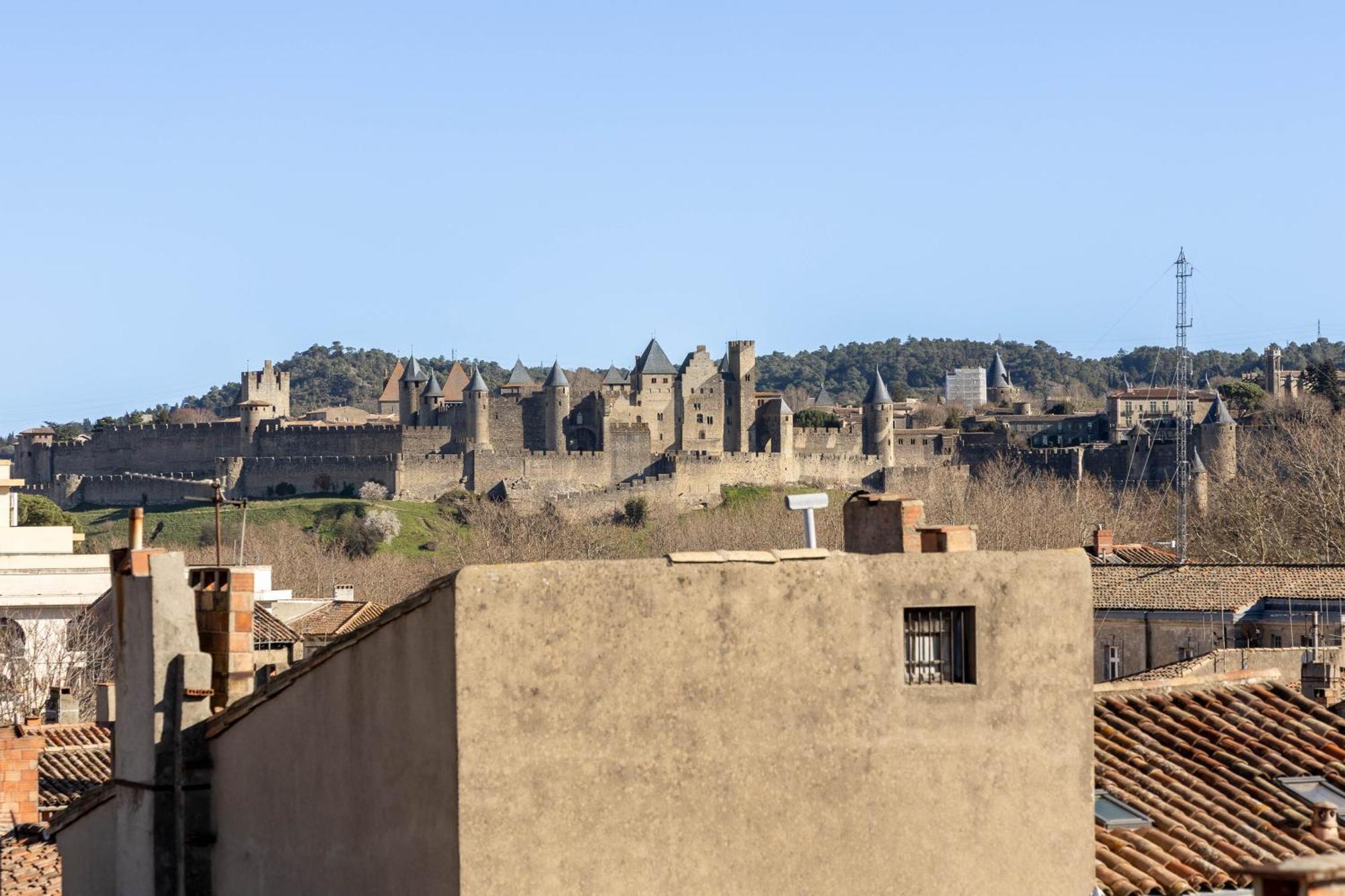 Bel Appartement Avec Cour Au Coeur De La Bastide Carcassonne Ngoại thất bức ảnh